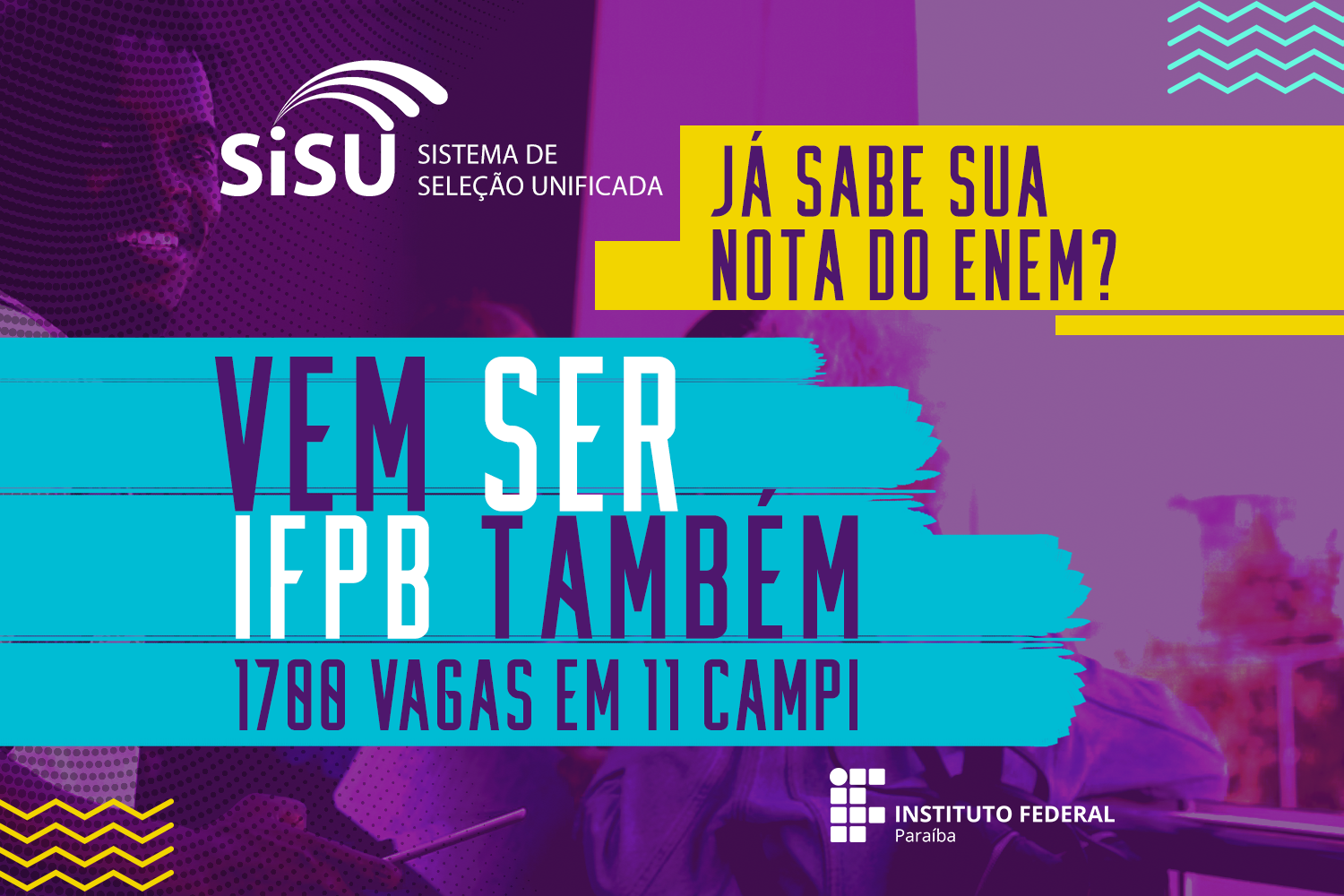 Não aprovados no SiSU 2023/1 já podem entrar na lista de espera!