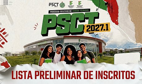 Lista preliminar é divulgada